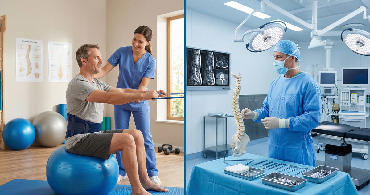 Fisioterapia Sozinha Resolve Hérnia de Disco? Os Limites do Tratamento Conservador
